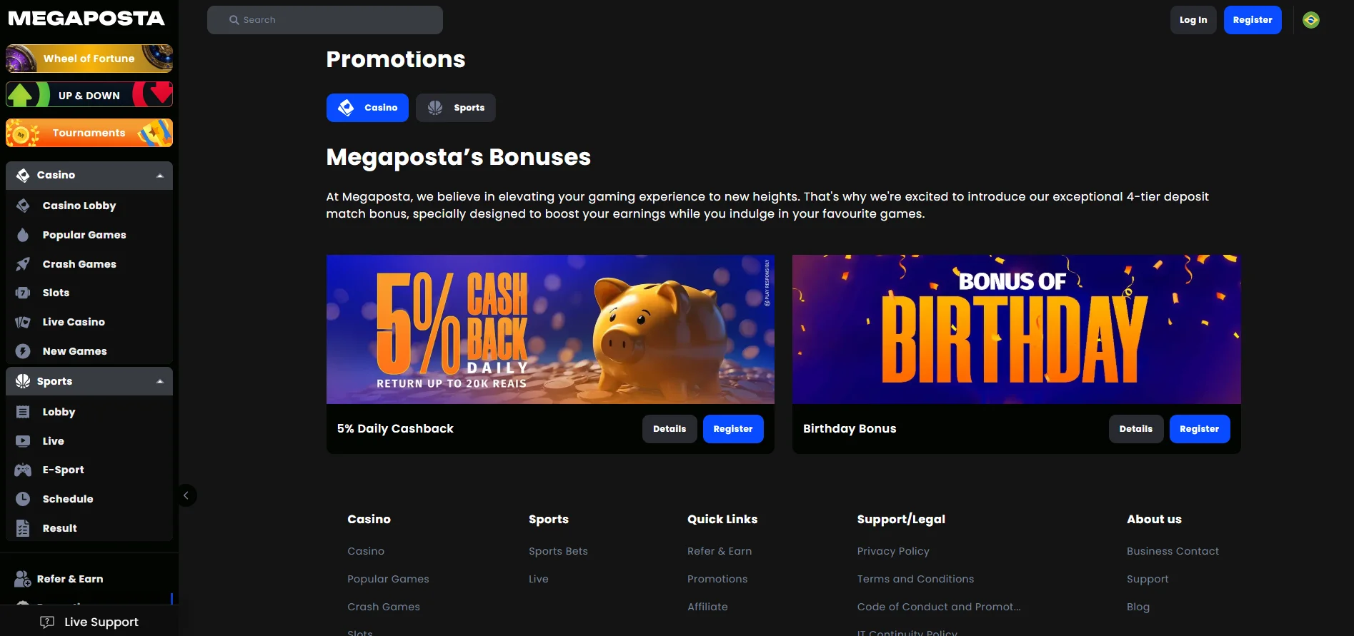 Megaposta Casino